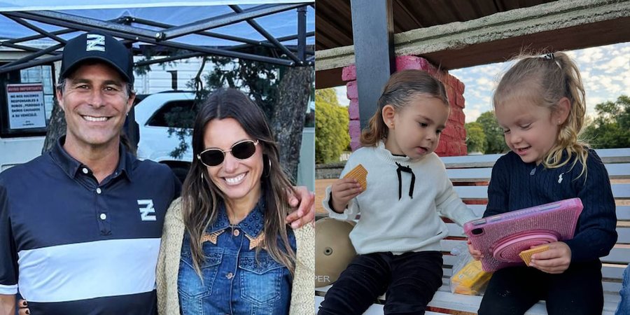 El tierno regalo de Pampita y su novio Martín Pepa para Sarah Burlando en su clase de equitación