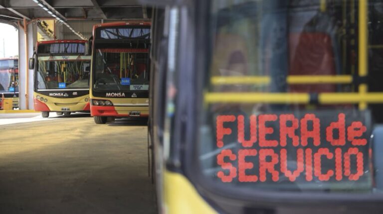 Paro de colectivos: qué líneas no funcionarían este martes 6 de mayo