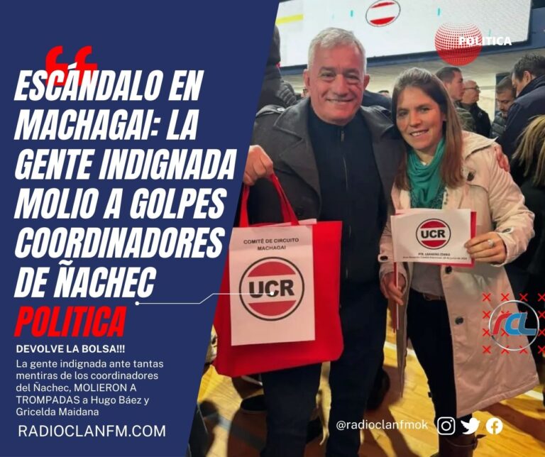 Escándalo en Machagai: La gente indignada ante tantas mentiras de los coordinadores del Ñachec, MOLIERON A TROMPADAS