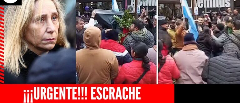 Misiones Yerbateros echaron a libertarios de Oberá y Karina tuvo que suspender un acto