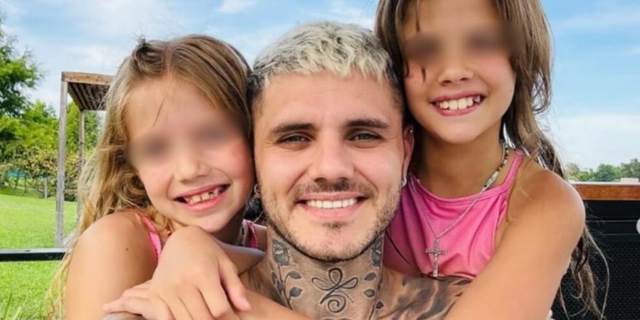 La tensa videollamada entre Mauro Icardi y sus hijas: “Están realmente muy mal”
