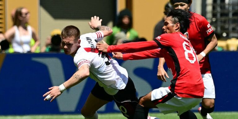 River ganó con contundencia mientras espera a un Mastantuono Galáctico