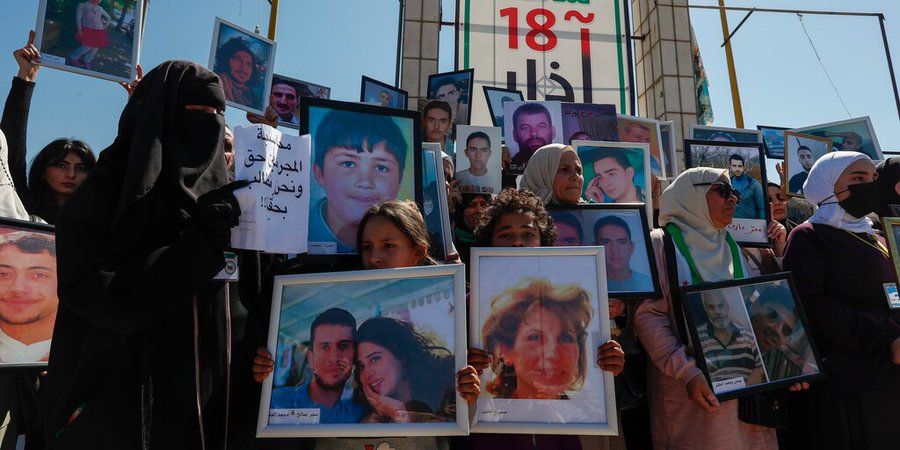 Siria inició la búsqueda masiva de los desaparecidos durante la dictadura de Al Assad