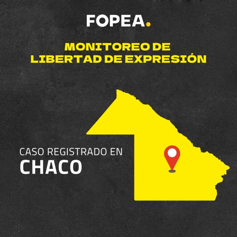 FOPEA condena las restricciones al acceso a la información pública sufridas por el periodista Gustavo Benítez, de Noticias Digital Chaco
