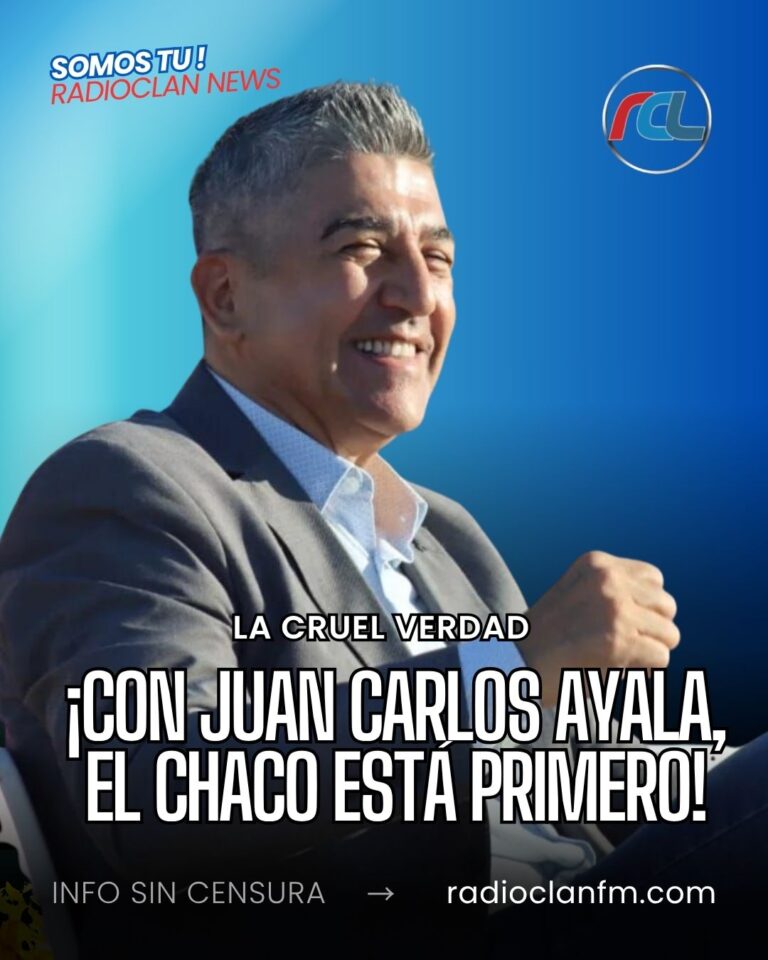 ¡Con Juan Carlos Ayala, el Chaco está primero!