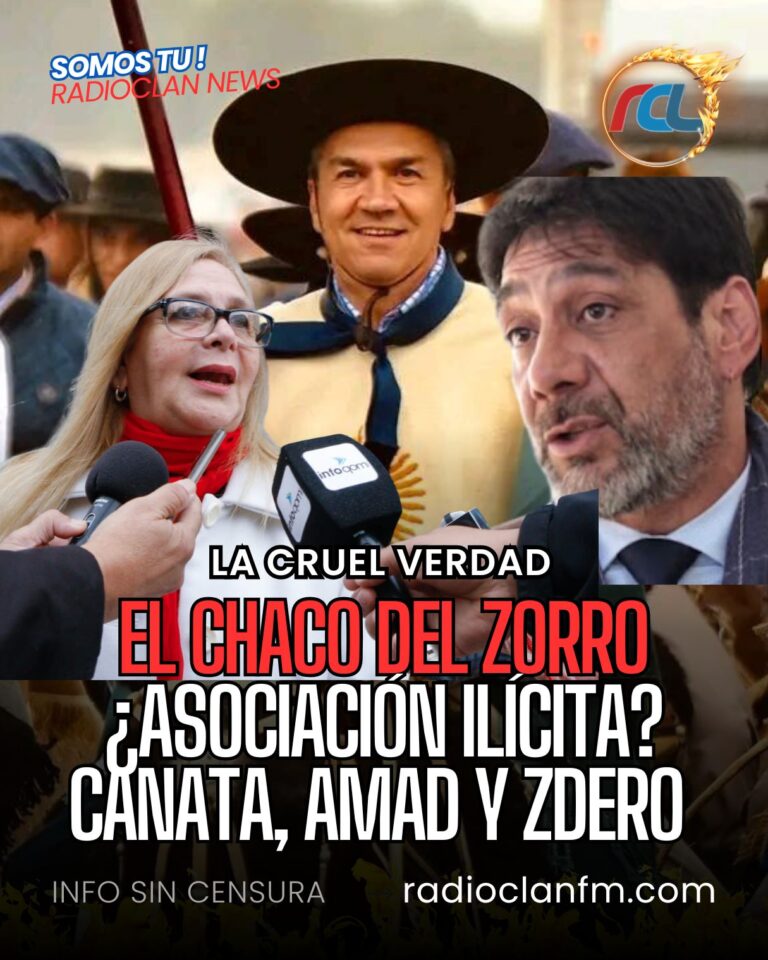 ¿Asociación ilícita? Sí: la de Canata, Amad y Zdero