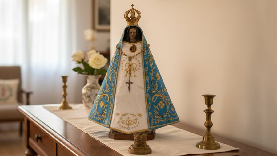 Poner una Virgen de Luján frente a la puerta de casa: por qué recomiendan hacerlo y para qué sirve