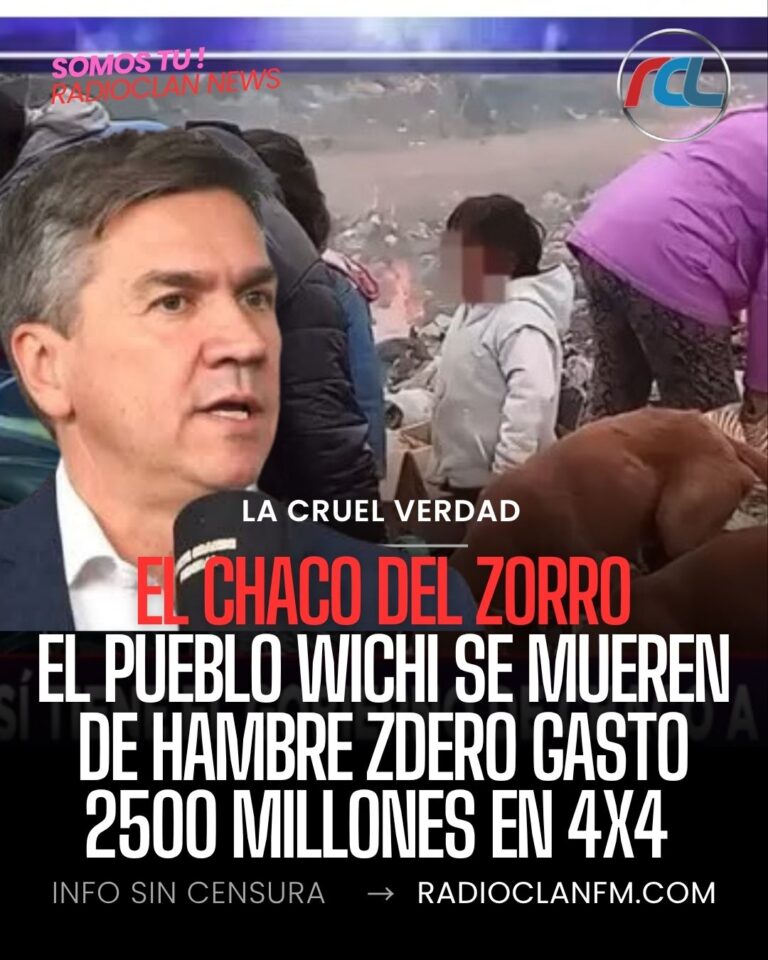 El pueblo Wichi se mueren de hambre Zdero gasto 2500 millones en camionetas 4×4
