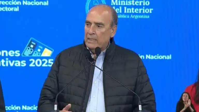 Guillermo Francos: “90% de las mesas ya están escrutadas” y La Libertad Avanza supera el 40%