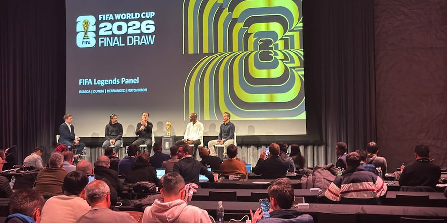 Así se prepara el Centro Kennedy para el sorteo del Mundial: alfombra roja, paneles de leyendas y decenas de periodistas