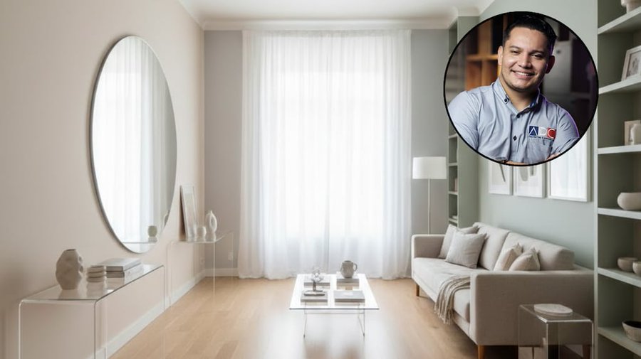 El truco simple de los arquitectos para que cualquier habitación de la casa parezca más grande