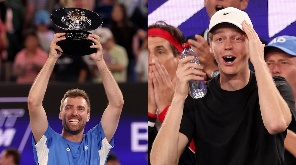 Un tenista amateur sorprendió a Sinner y se llevó un millonario premio: los mejores momentos del 1 Point Slam