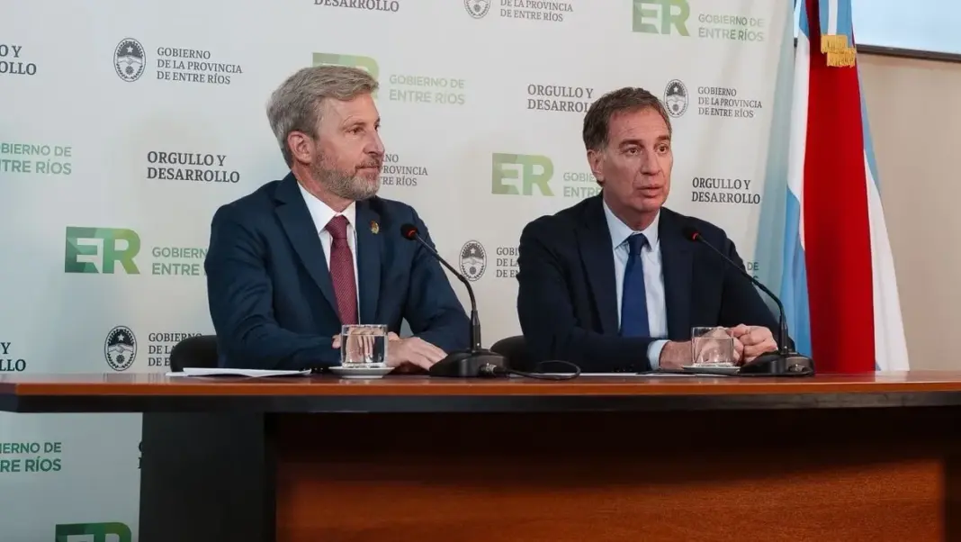 Rogelio Frigerio ratificó su apoyo a la reforma laboral a cambio de resolver «cuestiones pendientes» con Nación