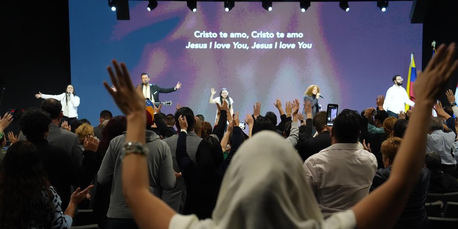La comunidad cubano-venezolana en Miami organizó una jornada de oración por la libertad de sus países