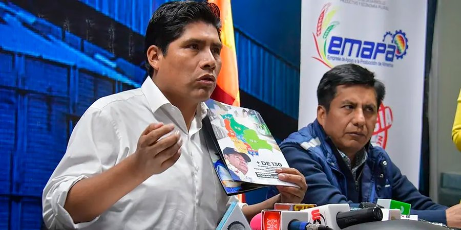 Dictan detención preventiva contra el exgerente de la empresa estatal de alimentos en Bolivia