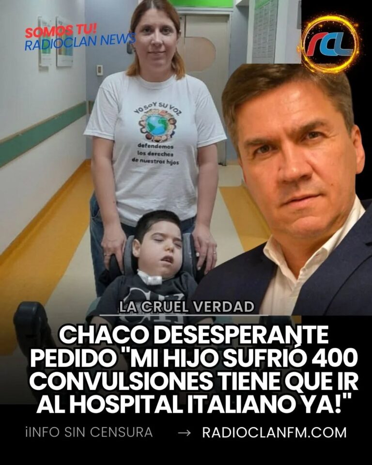 CHACO “El viernes mi hijo sufrió 400 crisis convulsivas, una tras otra, sin parar”