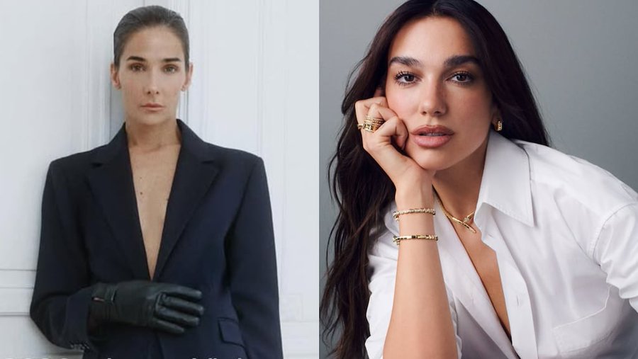 De Juana Viale a Dua Lipa, las famosas arrancan el 2026 en destacadas campañas de moda