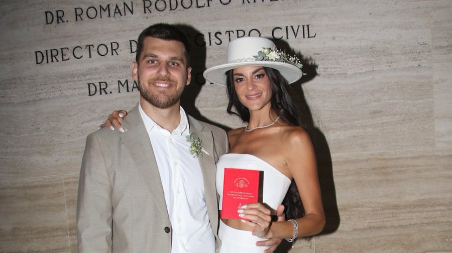 Emily Lucius se casó por civil y Mauricio Macri estuvo entre los invitados: las fotos