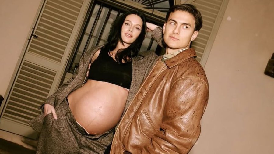 La íntima sesión de fotos de Oriana Sabatini y Dybala antes de la llegada de su beba