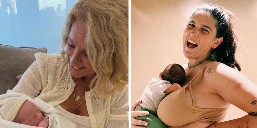 La presentación oficial de Timoteo: el tierno posteo de Reina Reech con su nieto