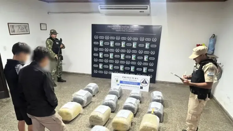Corrientes: incautan más de 128 kilos de marihuana ocultos en un pinar