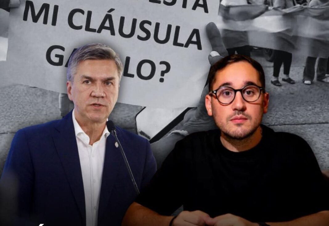 Pérez Pons condiciona el apoyo legislativo a la restitución de la cláusula gatillo docente
