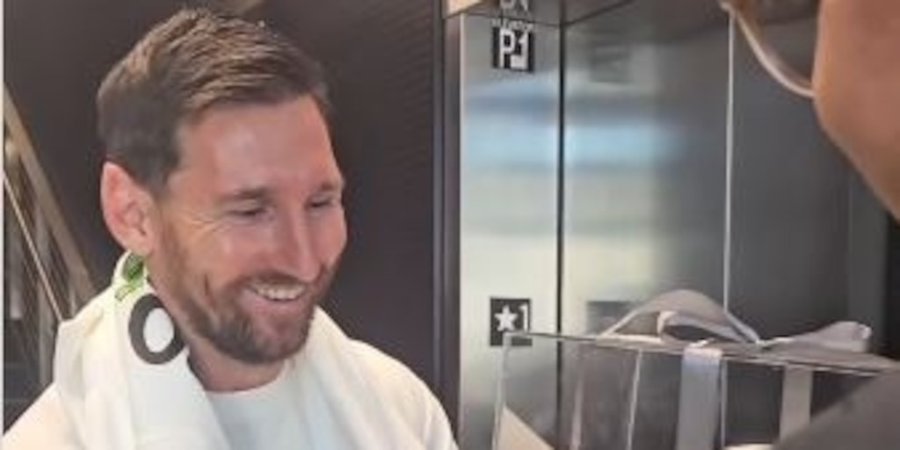 Emoción a primera vista: el regalo especial que sorprendió a Lionel Messi en Miami