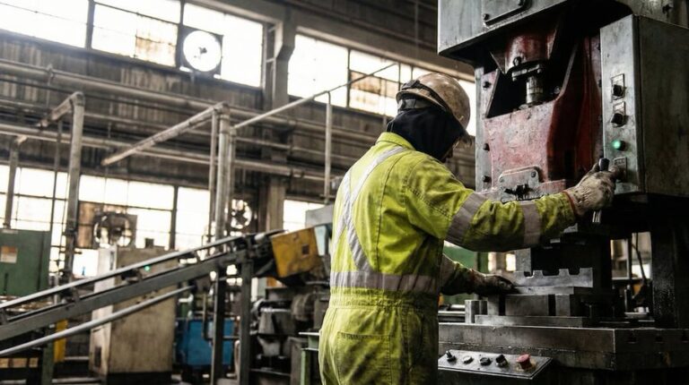 La industria volvió a caer en enero: más de la mitad de las empresas registró bajas en sus ventas