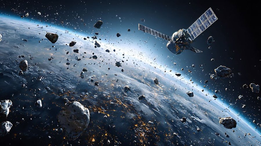 Casi la mitad de los objetos que orbitan la Tierra son basura