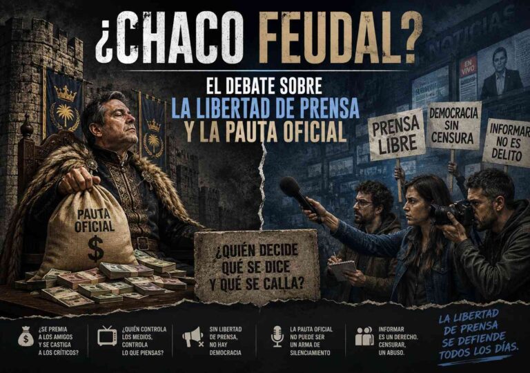 Chaco feudal? El debate sobre la libertad de prensa y la pauta oficial