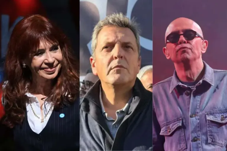 El emotivo adiós de Cristina Kirchner y Sergio Massa al Indio Solari en redes sociales